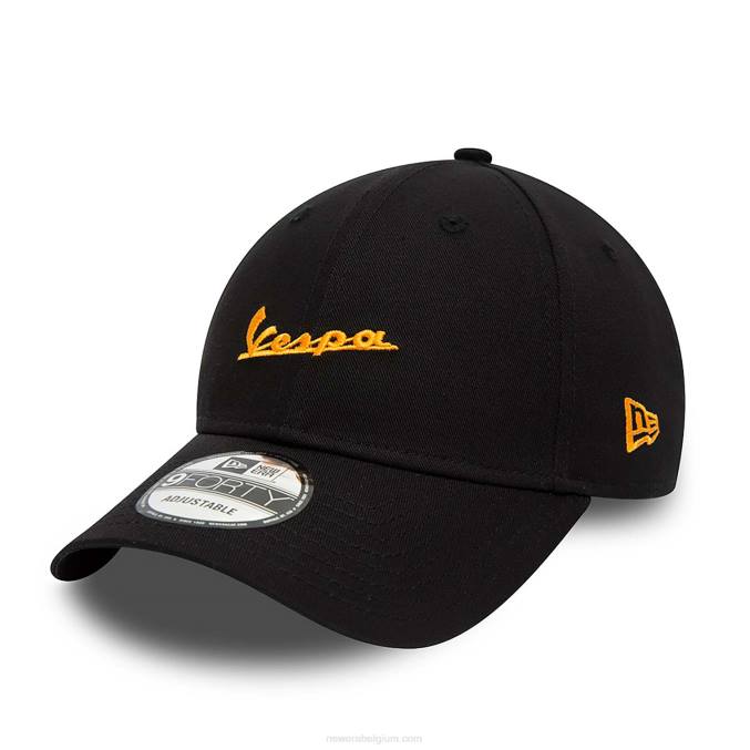 New Era vespa seizoenszwart 9forty verstelbare pet BT241765