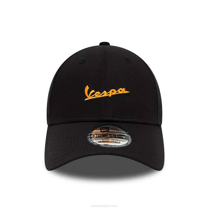 New Era vespa seizoenszwart 9forty verstelbare pet BT241765