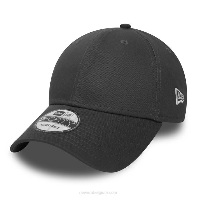 New Era vlag antracietgrijs 9forty cap BT241490