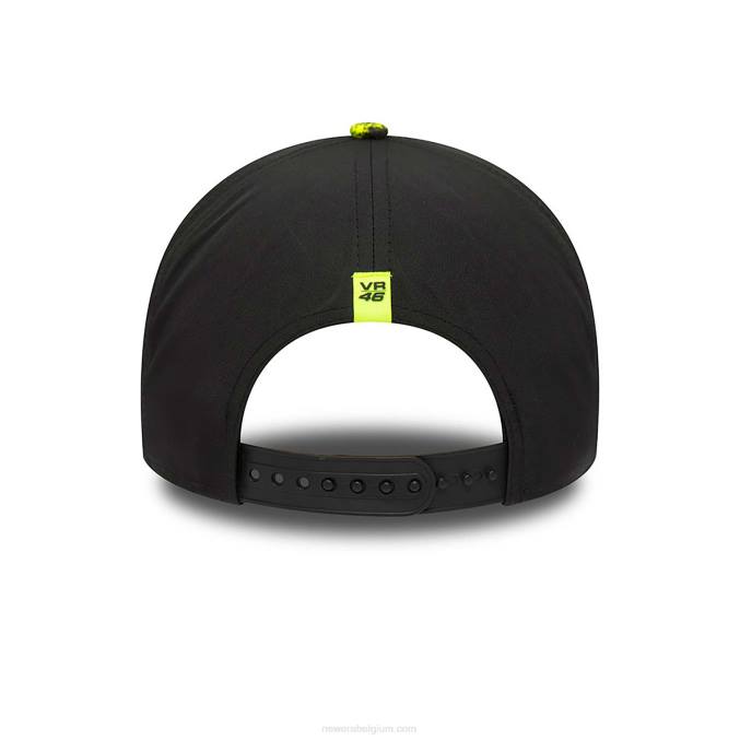 New Era vr46 all-over print zwarte 9forty a-frame pet BT241444