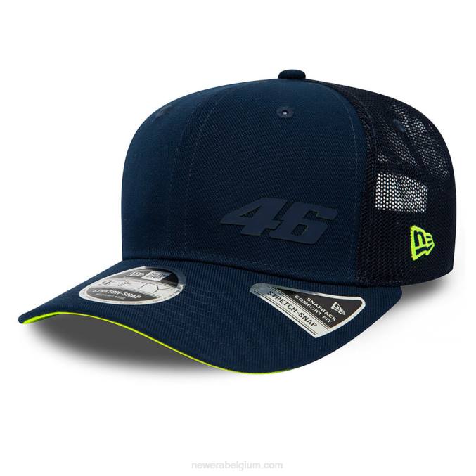 New Era vr46 repreve navy 9fifty stretch snap cap BT242142