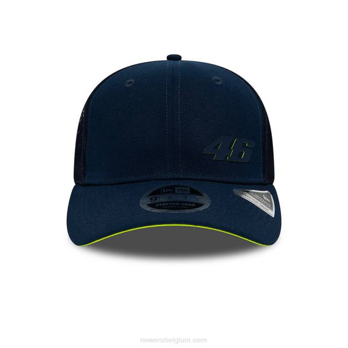 New Era vr46 repreve navy 9fifty stretch snap cap BT242142