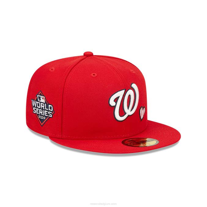 New Era washington mlb team hart rode 59fifty pet BT24831