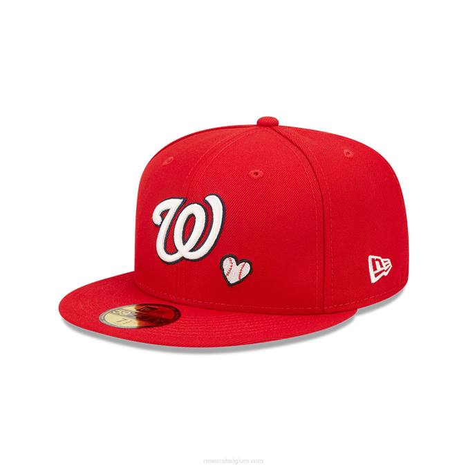 New Era washington mlb team hart rode 59fifty pet BT24831