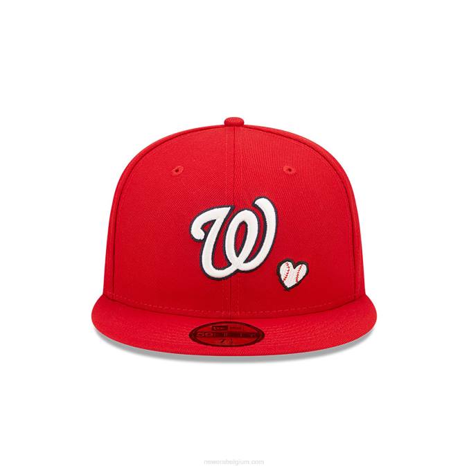 New Era washington mlb team hart rode 59fifty pet BT24831