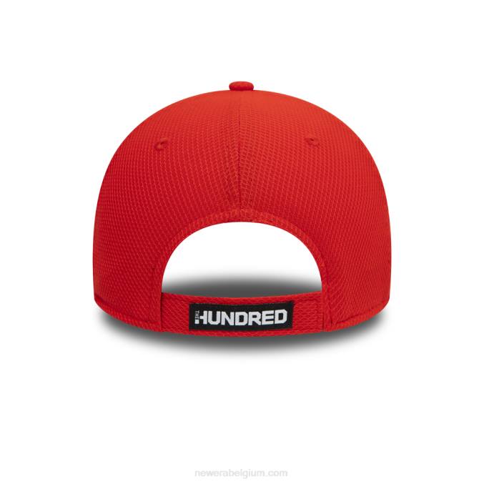 New Era welsh vuur de honderd diamanten tijdperk rode 9forty cap BT241491