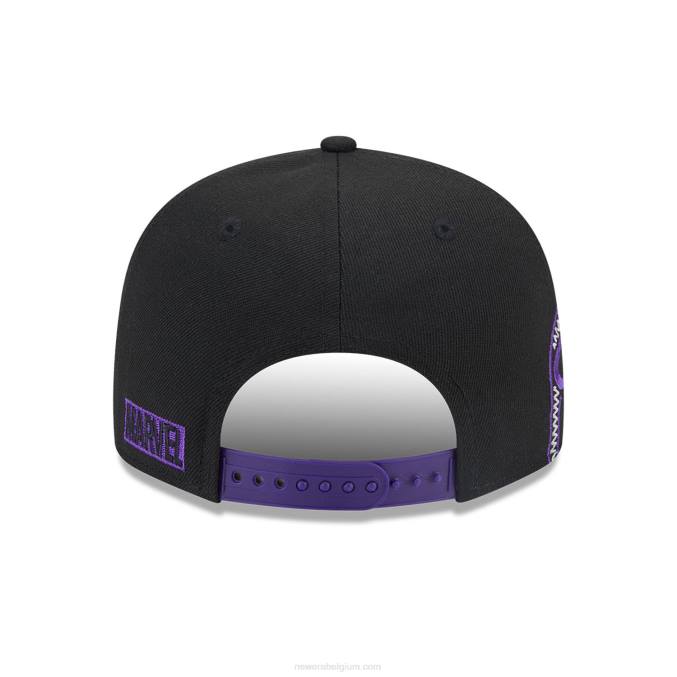 New Era zwarte panter zwarte 9fifty snapback pet BT241855