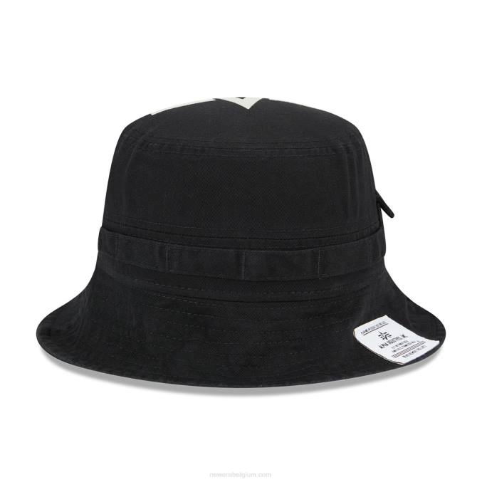 New Era Alpha Industries zwarte vissershoed BT242281