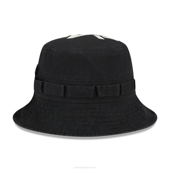 New Era Alpha Industries zwarte vissershoed BT242281