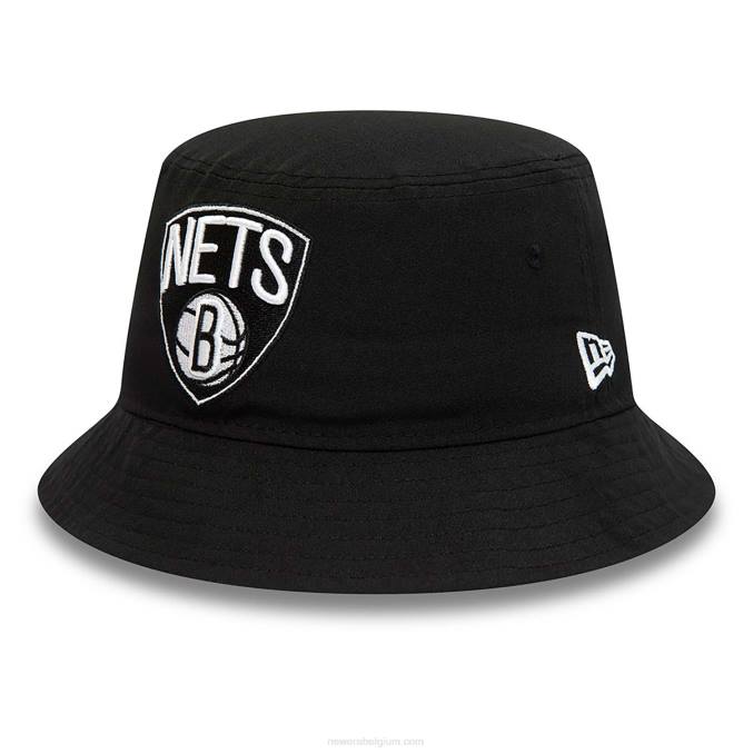 New Era Brooklyn Nets print infill zwarte vissershoed BT242314