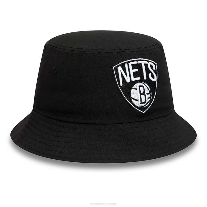 New Era Brooklyn Nets print infill zwarte vissershoed BT242314