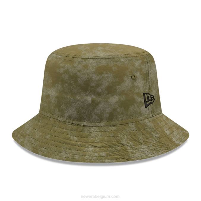 New Era New York Yankees textuur tie dye kaki vissershoedje BT242299