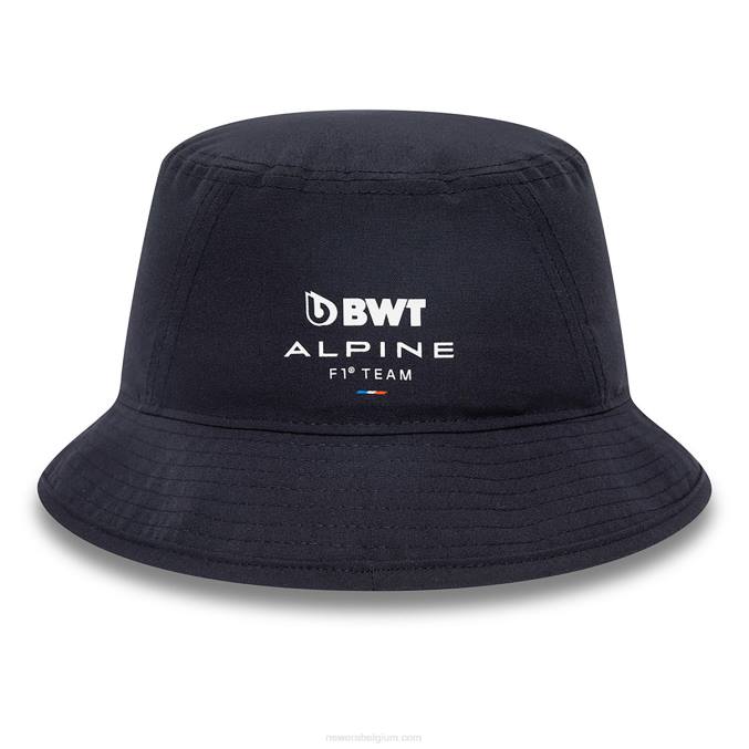 New Era alpine marineblauwe vissershoed met iriserende badge BT242306
