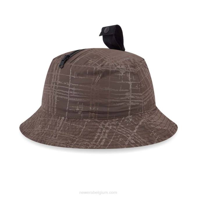 New Era bruine opvouwbare vissershoed BT242297