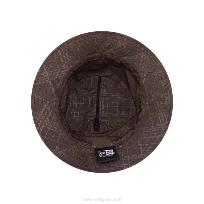 New Era bruine opvouwbare vissershoed BT242297