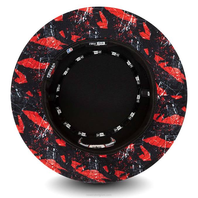 New Era chicago bulls print infill zwarte vissershoed BT242312