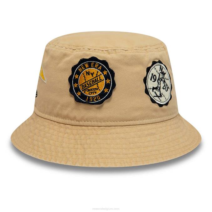 New Era erfgoed all-over patch stenen vissershoed BT242310