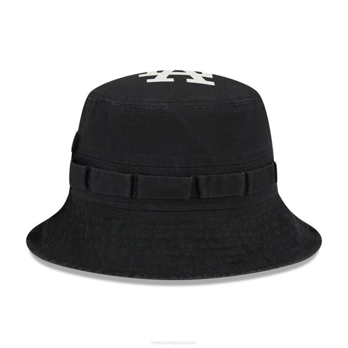 New Era la dodgers alpha industries x mlb zwarte vissershoed BT242278