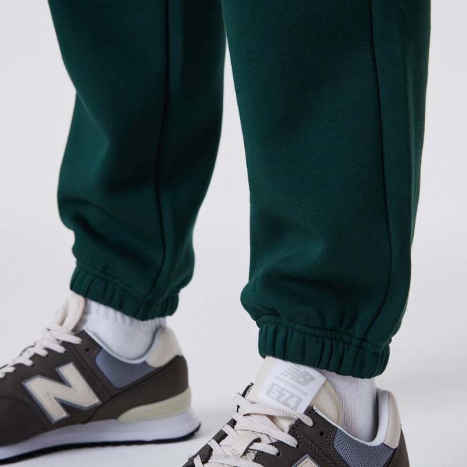 New Era Cargo donkergroene joggingbroek BT242590