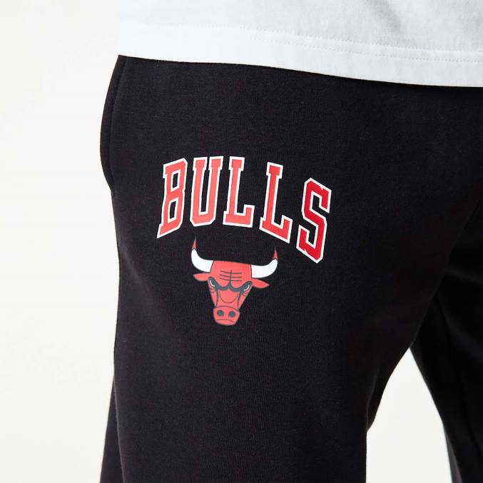New Era Chicago Bulls nba essentiële zwarte joggingbroek BT242597