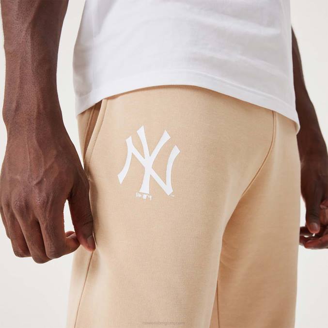 New Era New York Yankees MLB League essentiële lichtbeige joggingbroek BT242613