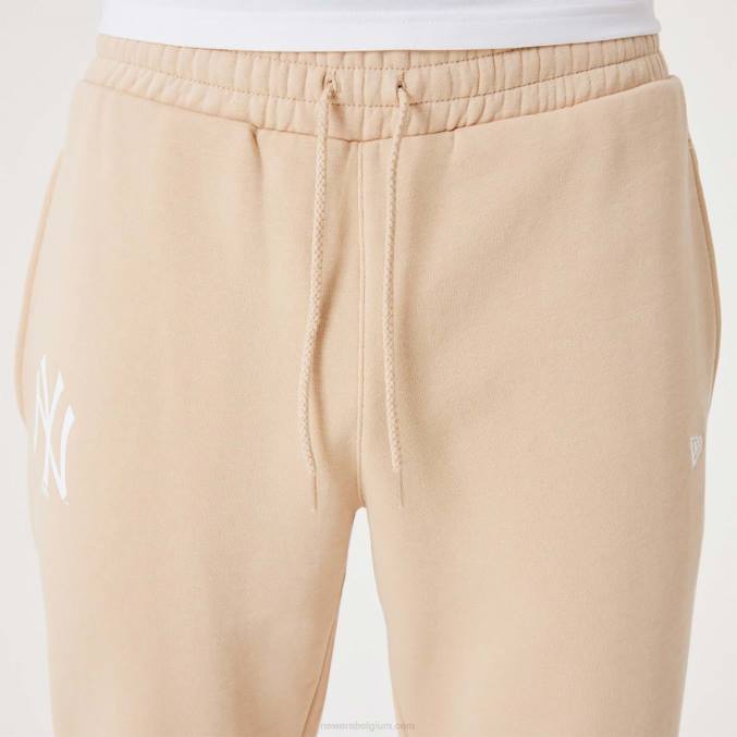 New Era New York Yankees MLB League essentiële lichtbeige joggingbroek BT242613