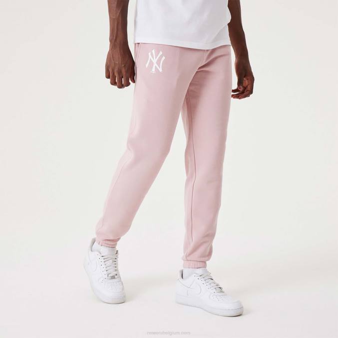 New Era New York Yankees MLB League essentiële pastelroze joggingbroek BT242617