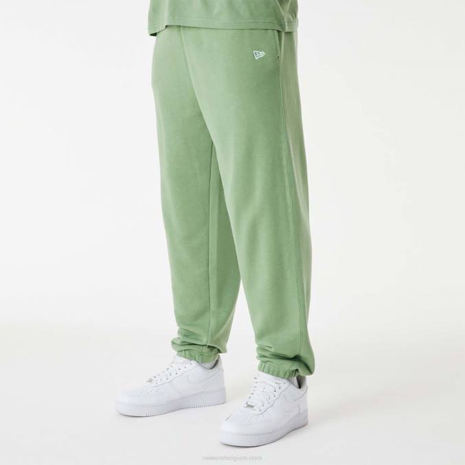 New Era New York Yankees MLB gestapelde groene joggingbroek met logo BT242587
