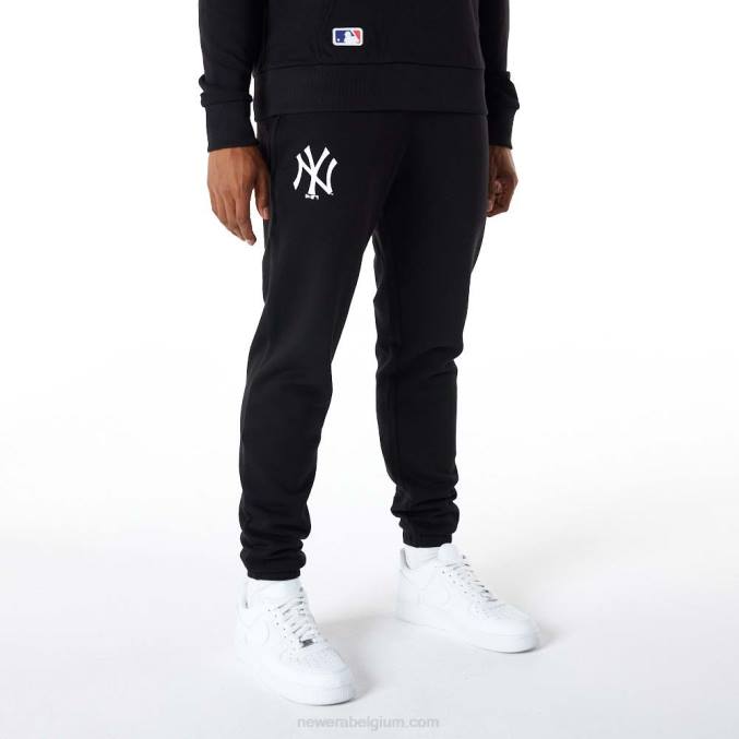 New Era New York Yankees teamlogo zwarte joggingbroek BT242594