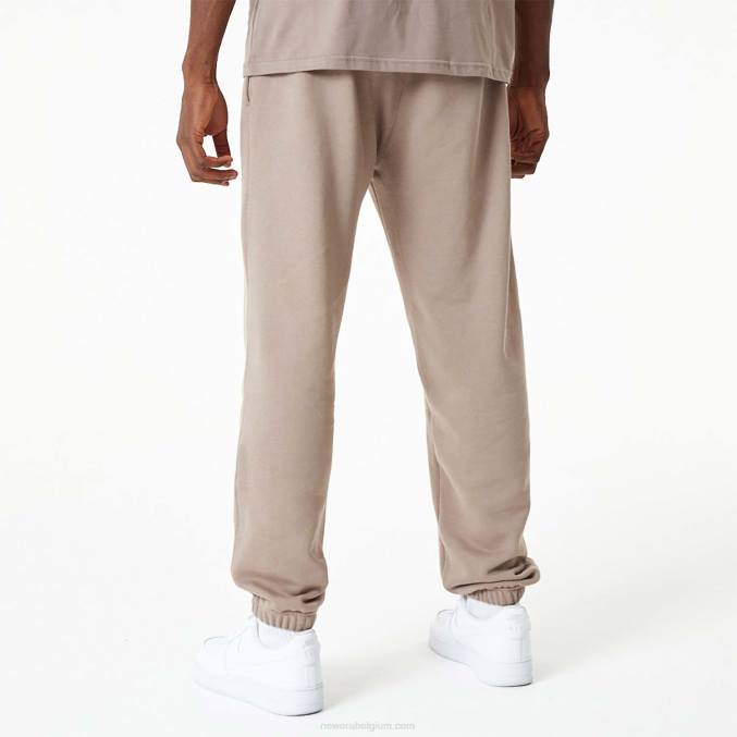 New Era asbruine jogger met geborduurd New York Yankees MLB-logo BT242622