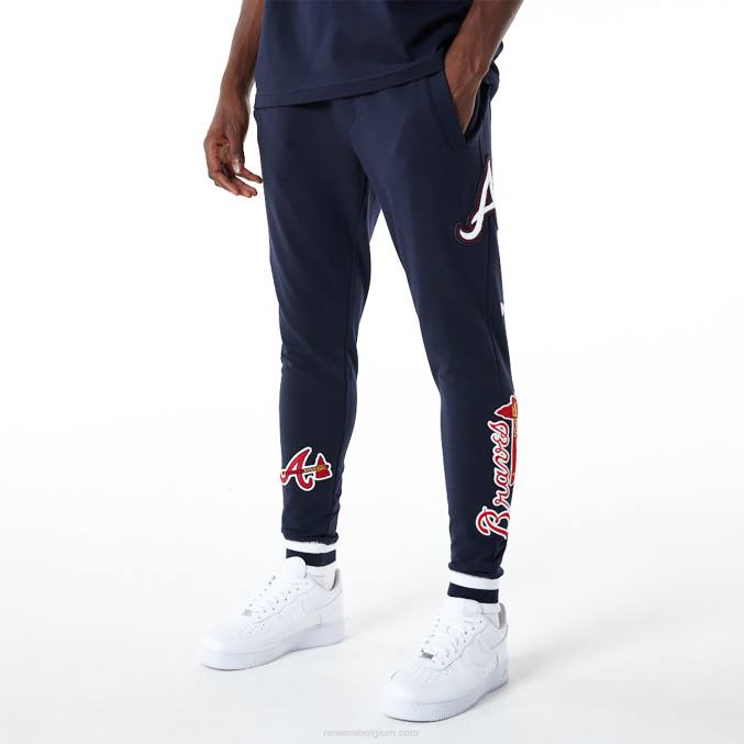 New Era atlanta braves mlb logo select navy joggingbroek BT242602