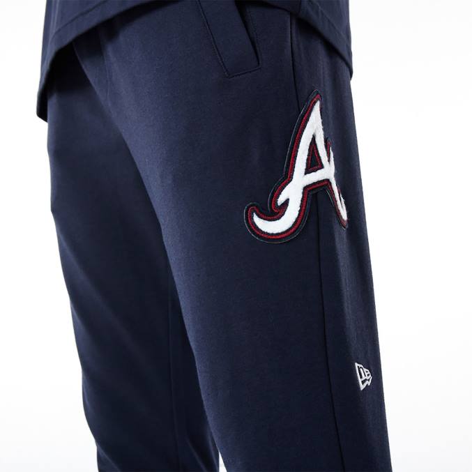 New Era atlanta braves mlb logo select navy joggingbroek BT242602