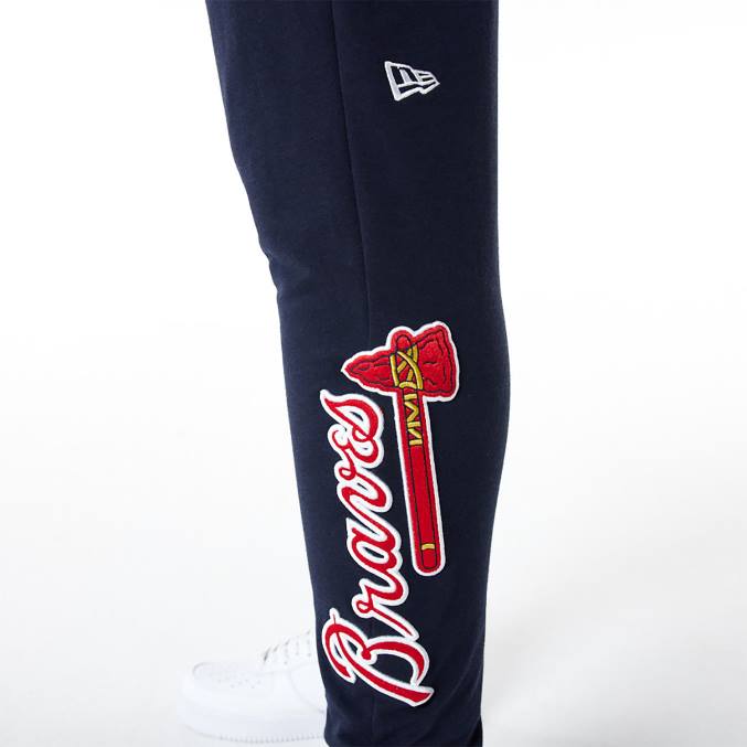 New Era atlanta braves mlb logo select navy joggingbroek BT242602