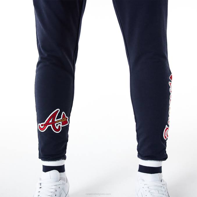 New Era atlanta braves mlb logo select navy joggingbroek BT242602