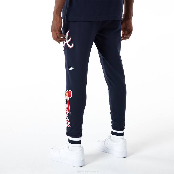 New Era atlanta braves mlb logo select navy joggingbroek BT242602