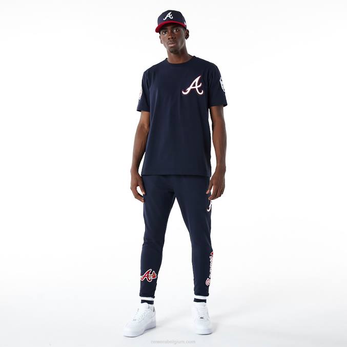 New Era atlanta braves mlb logo select navy joggingbroek BT242602