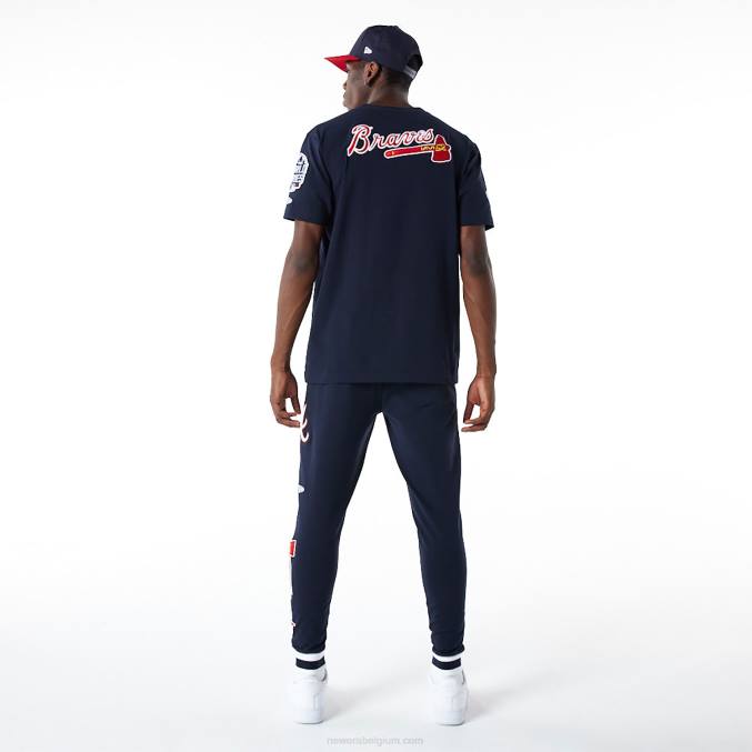 New Era atlanta braves mlb logo select navy joggingbroek BT242602