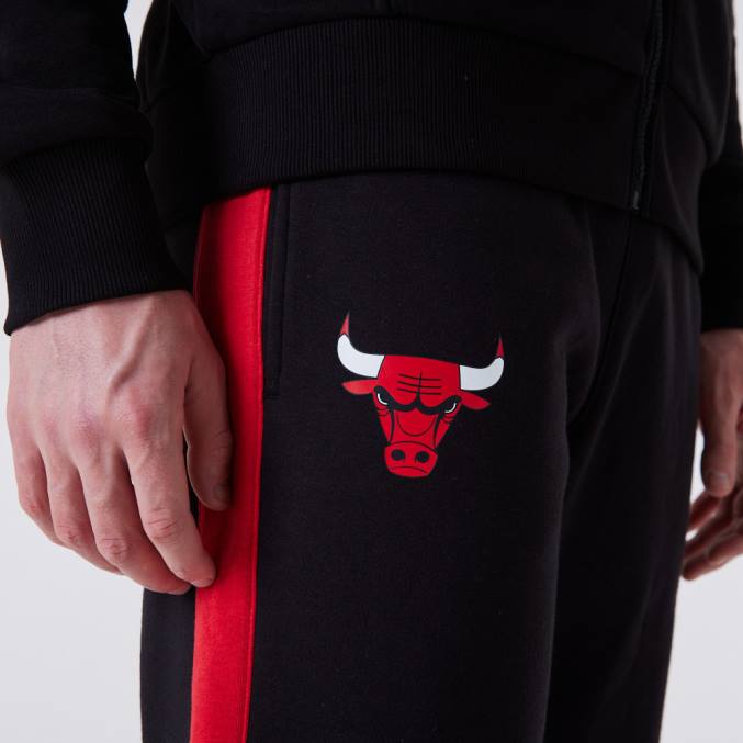 New Era chicago bulls nba panel zwarte joggingbroek BT242598