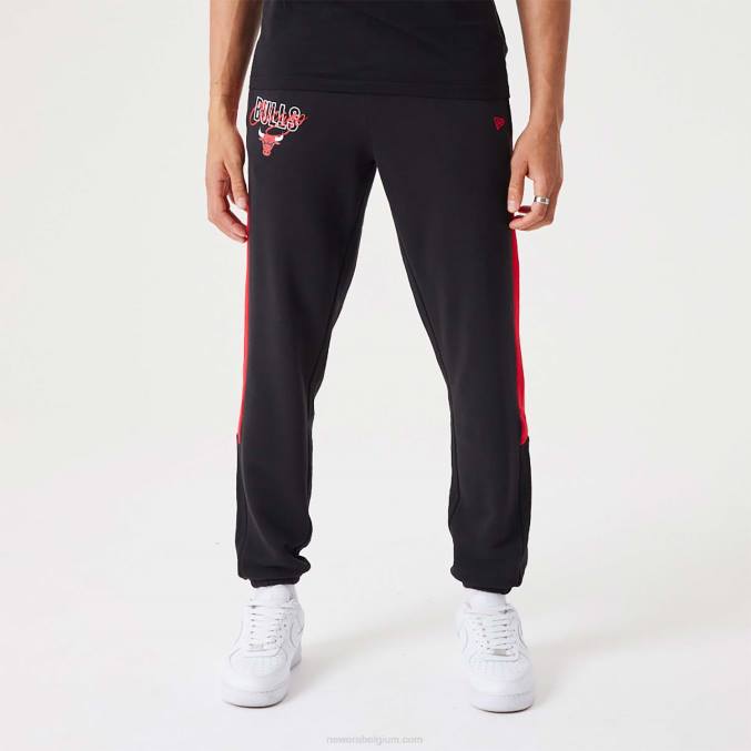 New Era chicago bulls nba script zwarte joggingbroek BT242607