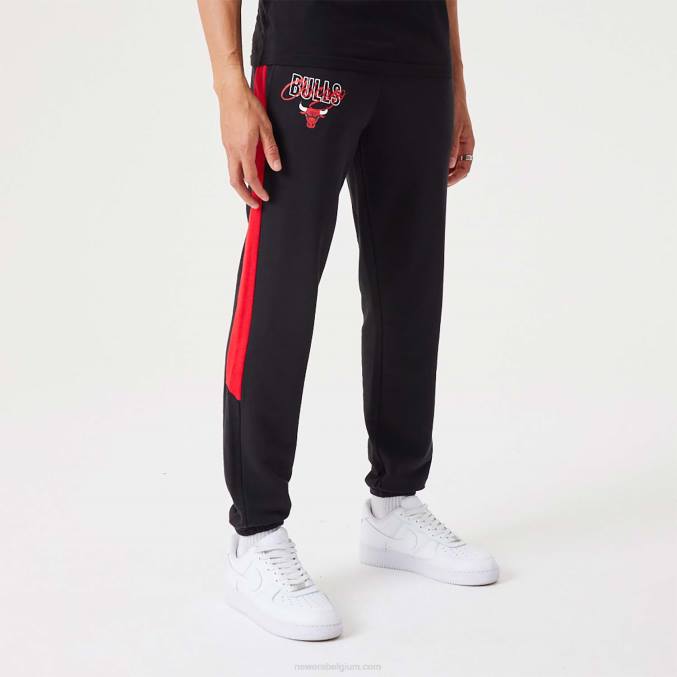 New Era chicago bulls nba script zwarte joggingbroek BT242607