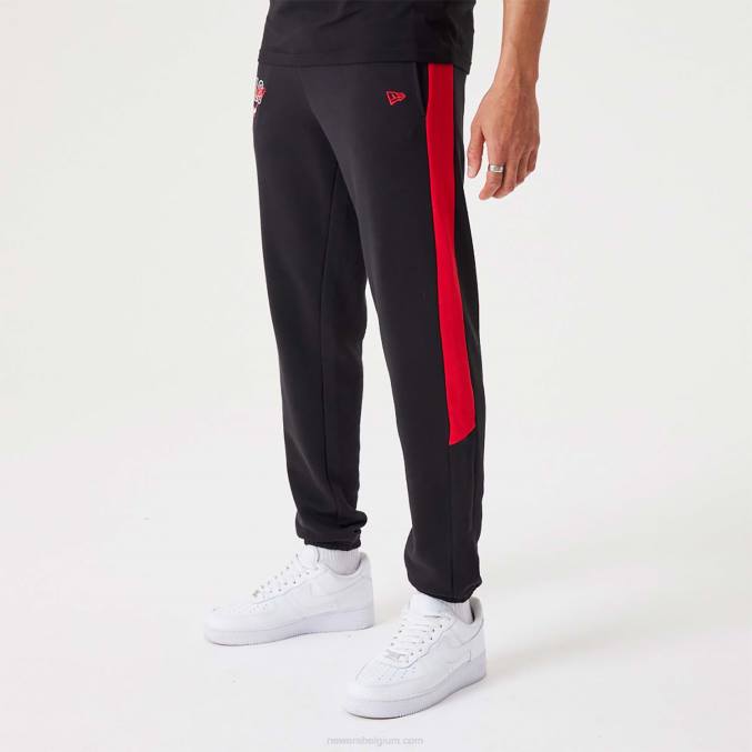 New Era chicago bulls nba script zwarte joggingbroek BT242607