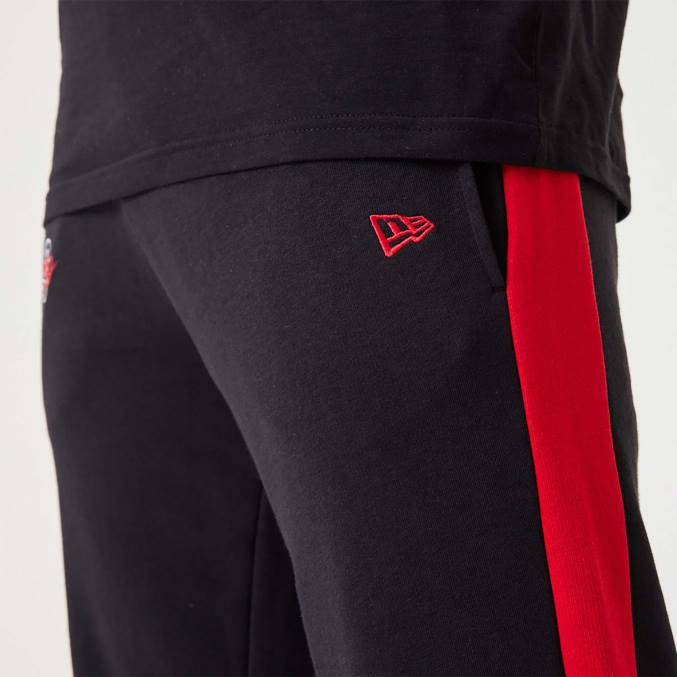 New Era chicago bulls nba script zwarte joggingbroek BT242607