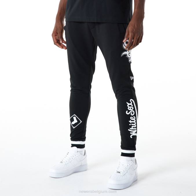 New Era chicago white sox mlb logo select zwarte joggingbroek BT242604
