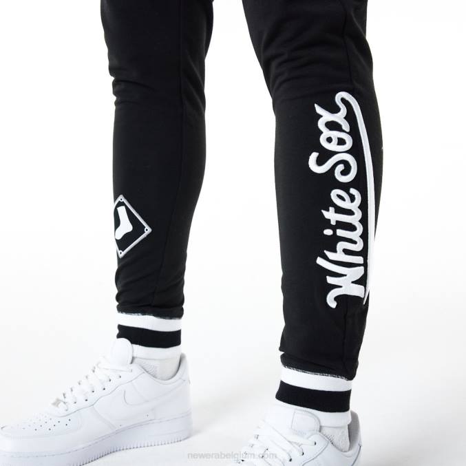 New Era chicago white sox mlb logo select zwarte joggingbroek BT242604