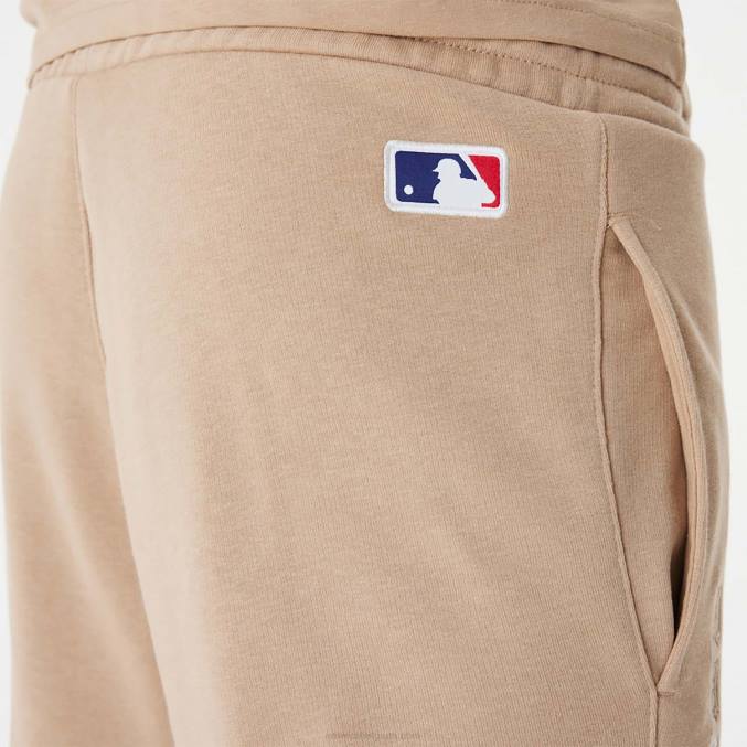 New Era detroit tigers mlb gestapelde bruine joggingbroek met logo BT242585