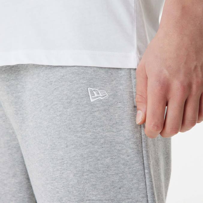 New Era essentiële middengrijze joggingbroek BT242621