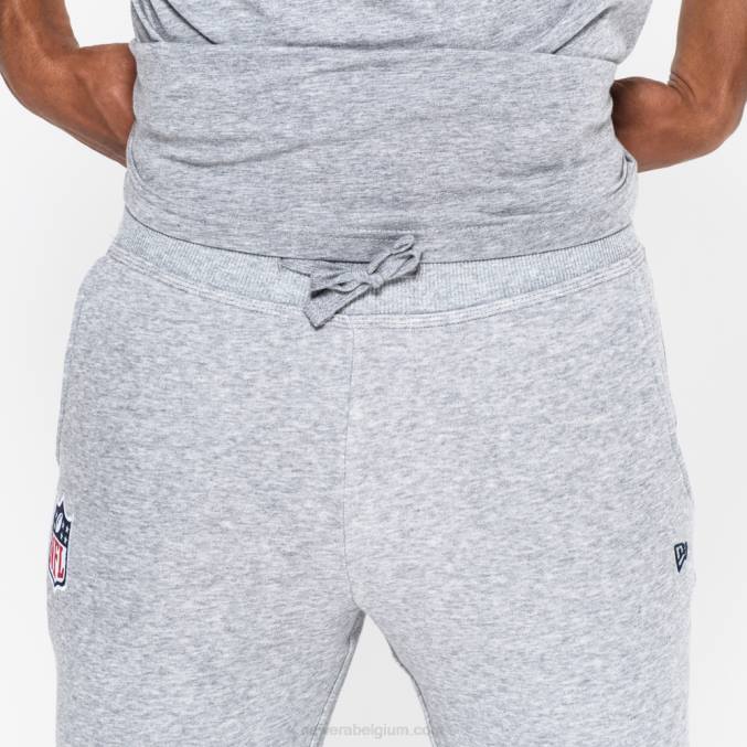 New Era grijze joggingbroek met nfl-logo BT242616