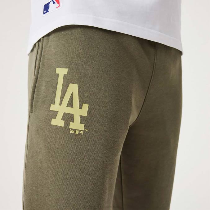 New Era la dodgers mlb league essential medium groene joggingbroek BT242609