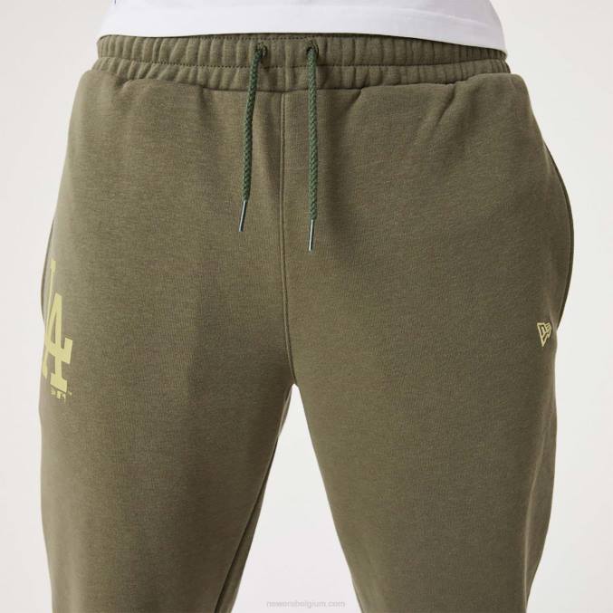 New Era la dodgers mlb league essential medium groene joggingbroek BT242609