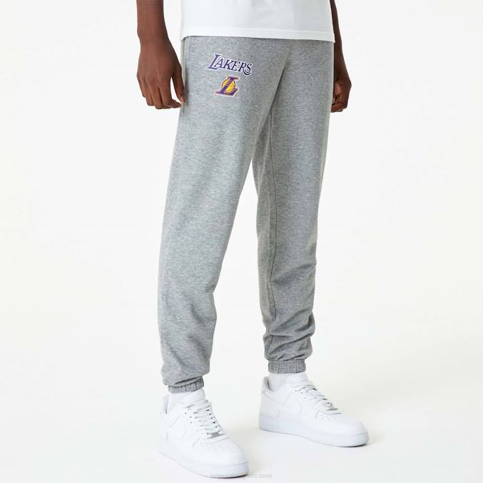 New Era la lakers nba essentials middengrijze joggingbroek BT242599